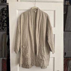 Eileen Fisher Organic Linen Jacket